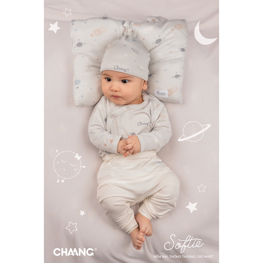Chaang set 2 quần dài Chaang Cosmos giữ ấm cho bé sơ sinh AW22D13