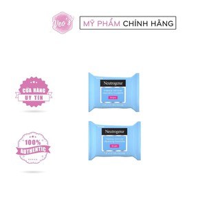 Khăn giấy tẩy trang Neutrogena Makeup Remover Cleansing Towelettes Mini