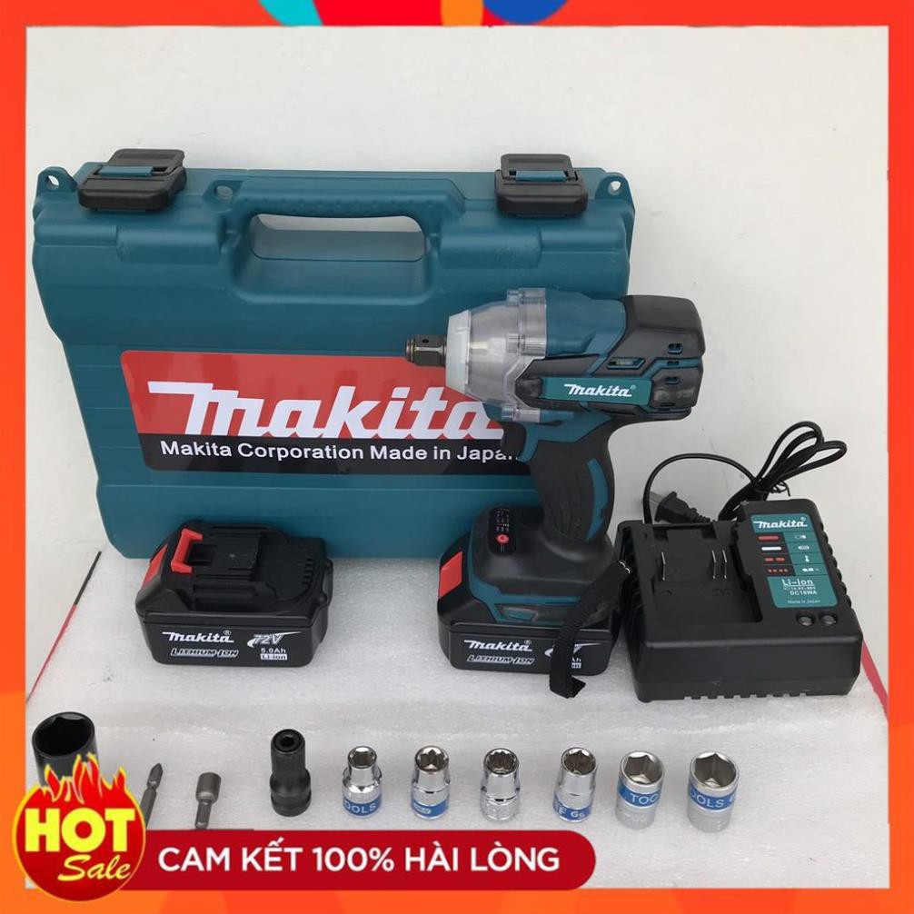[Hàng Tốt] Máy siết bulong MAKITA 72V không chổi than