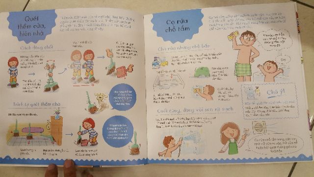 Sách - Em Làm Việc Nhà-Ehon Kỹ Năng Sống