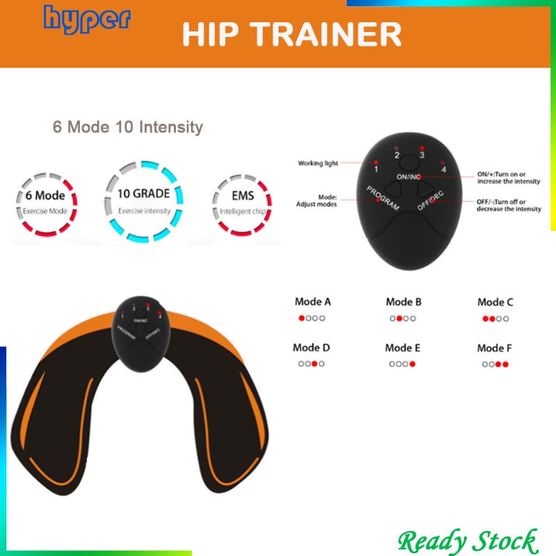 [Hips Trainer Buttock Toner Electric Abs Trainer Home