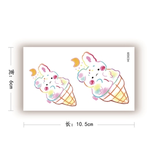 Long-lasting Waterproof Tattoos  Sticker Cartoon Pattern