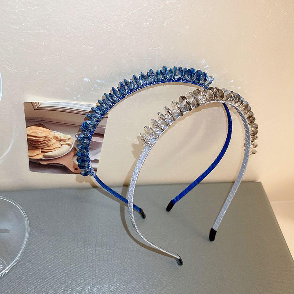 Kẹp Tóc VANES1 Màu Trắng Họa Tiết Hình Học Tối Giản Cho Nữ|Dây Cột Tóc Thời Trang Hè Xinh Xắn Cho Nữ