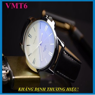 Đồng Hồ Kim Dây Da YAZOLE 332 - Chống Nước, MẫU Hot 2019 dành cho nam!