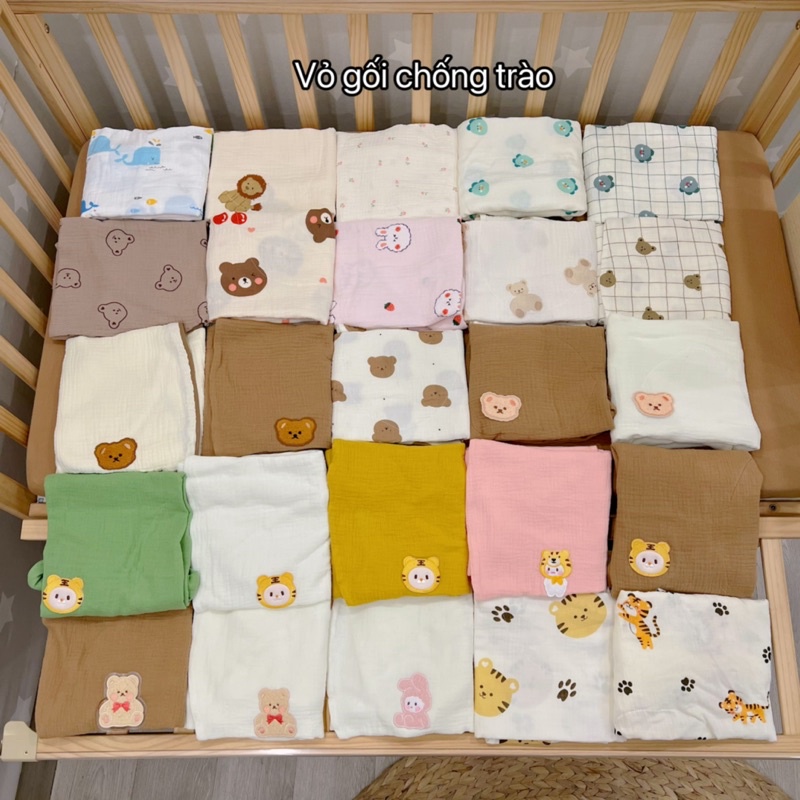 ♥️Vỏ Gối chống trào 67x67cm (chỉ vừa lõi shop bán)