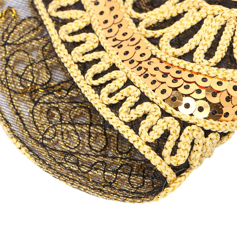 Sticker Ủi Thêu Hình Hoa Đính Sequin Lấp Lánh