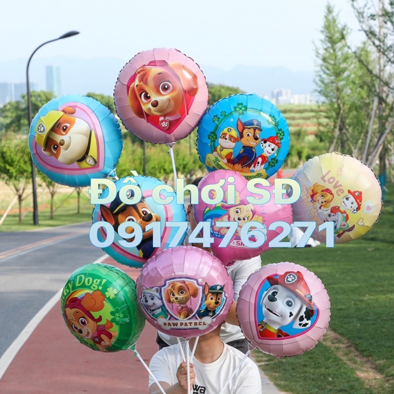 bong bóng phao hình thú - 5 cái ngẫu nhiên và ống bơm