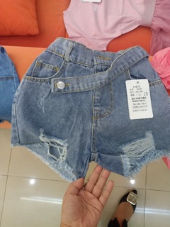 Quần short Jean trẻ em