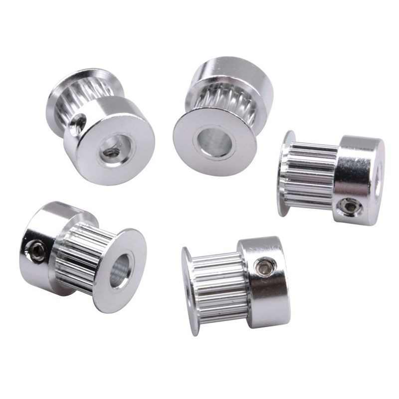Set 5 Ròng Rọc Nhôm Gt2 20 Lỗ 5mm Rộng 6mm Và Cờ Lê Cho Máy In 3d Prusa I3 | BigBuy360 - bigbuy360.vn