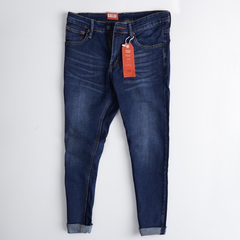 [⚡Mua 2 tặng 1 quà⚡️] Quần jean nam ống đứng chất bò đẹp co giãn | BigBuy360 - bigbuy360.vn