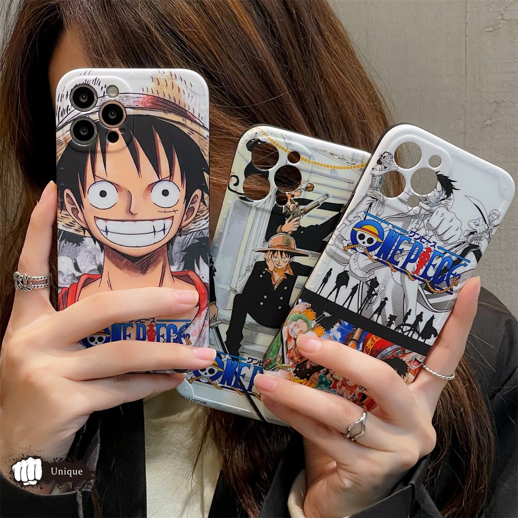 Ốp Điện Thoại Silicon Chống Sốc Toàn Diện Họa Tiết Anime One Piece Cho 13Pro/iphone11 Apple 12rpo x/xr/xsmax/8plus