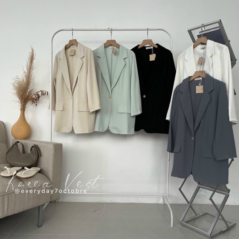 Áo Blazer Xinh 5 Màu (Xả Kho Kèm Ảnh Thật 100%)