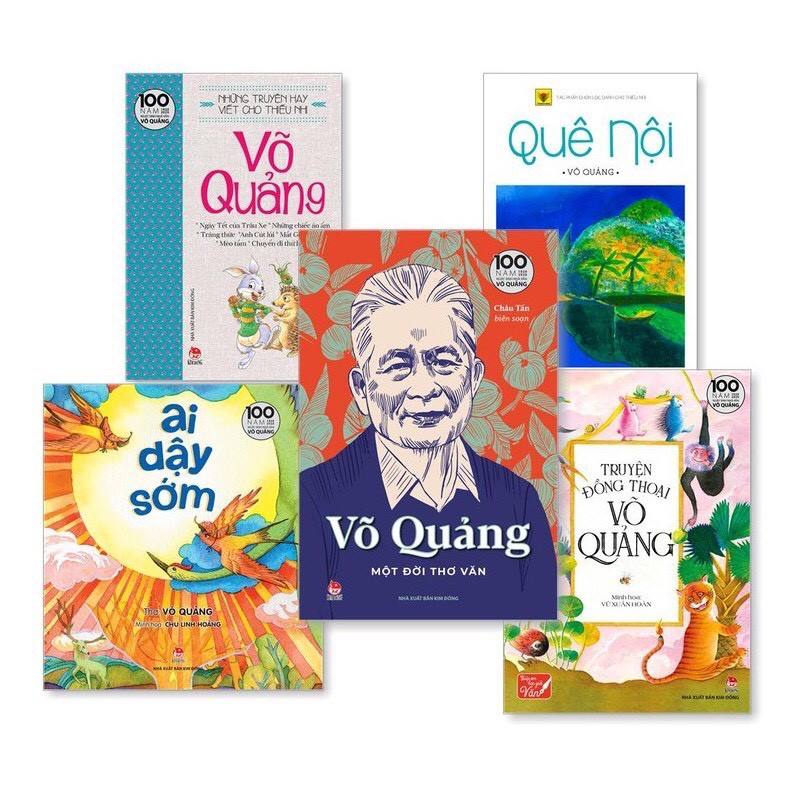 Sách: Quê Nội ,Ai Dậy Sớm,Truyện Đồng Thoại Võ Quảng ,Những Truyện Hay Viết Cho Thiếu Nhi ,Võ Quảng... - NXB Kim Đồng