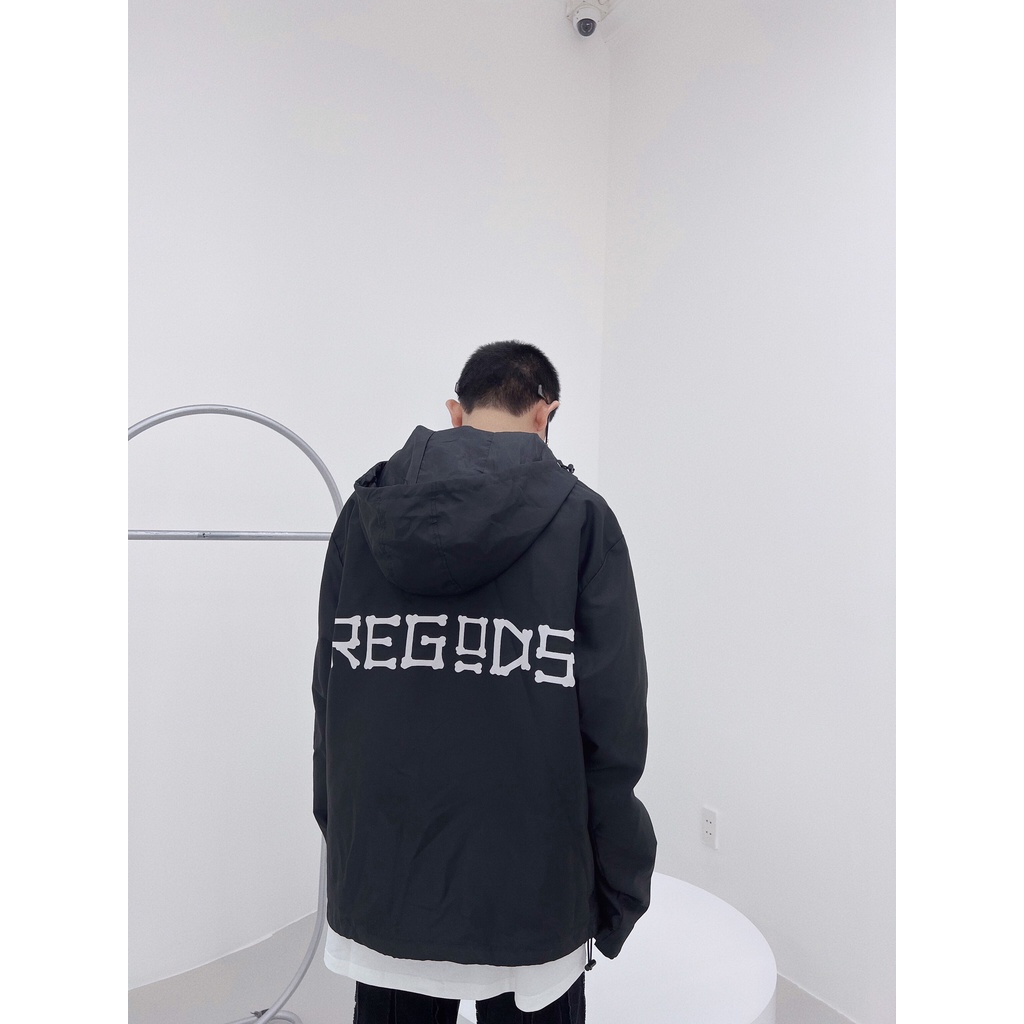 Áo Khoác Dù EMOJI REGODS Unisex form rộng ( JACKET EMOJI )