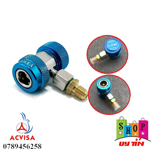 Van Nạp Gas Ô Tô 134 Cao Áp/ Hạ Áp