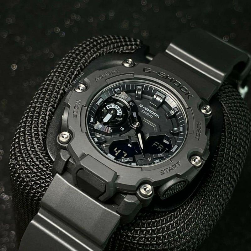 Đồng Hồ Nam Dây Nhựa Casio G-Shock GA-2200BB-1ADR Chính Hãng GA-2200BB-1ADR