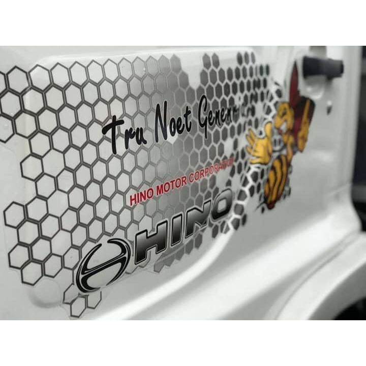 TEM CHẾ HÌNH HINO - DECAL  XE TẢI ĐẸP LẠ