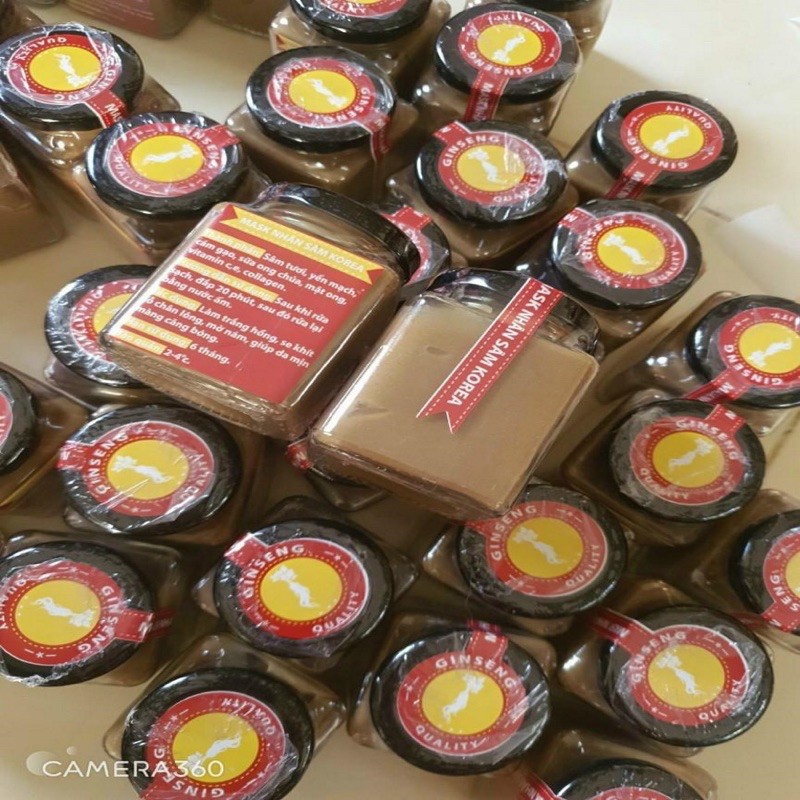 Mặt nạ Mask Nhân Sâm Tươi