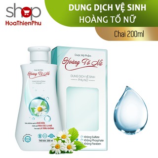 Dung dịch vệ sinh phụ nữ Hoàng Tố Nữ - Chai 200ml