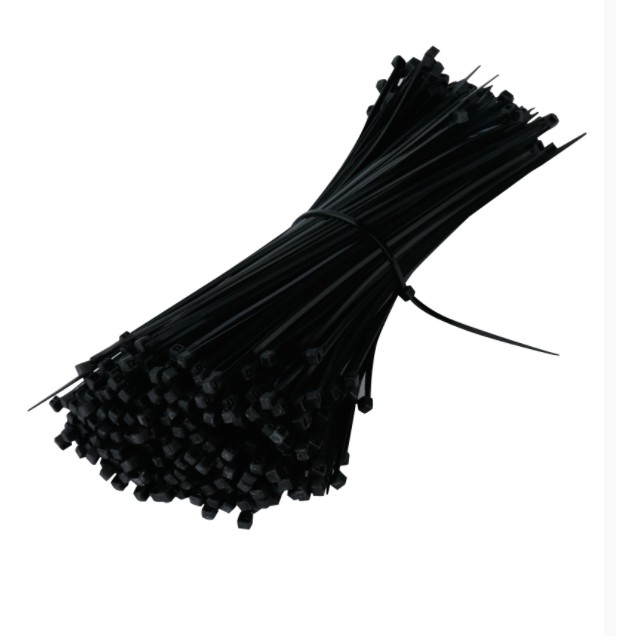 Dây rút nhựa, dây thít nhựa 5x250 / 5x300 / 8x300 / 8x400 / 10x500 trắng - đen
