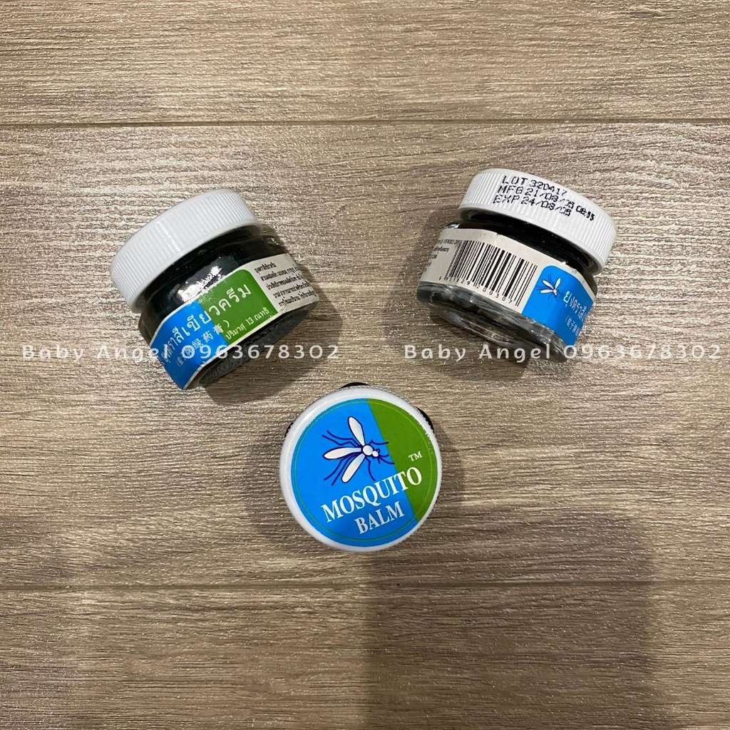 [𝐆𝐈𝐀́ 𝐇𝐔̉𝐘 𝐃𝐈𝐄̣̂𝐓] Dầu bôi muỗi, kem thoa muỗi đốt, côn trùng cắn Thái Lan