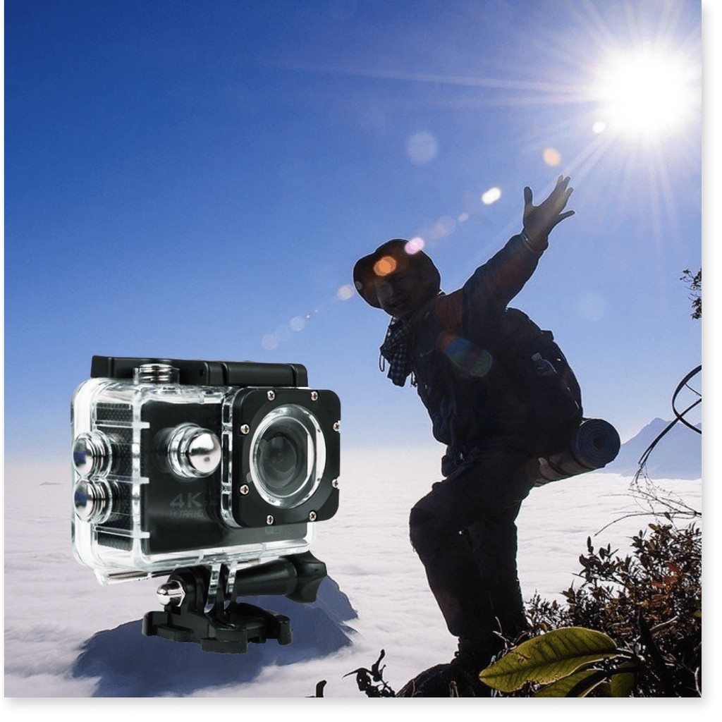 Camera Hành Trình Chống Nước 4K Sports Ultra HD, Hình Ảnh Vô Cùng Sắc Nét, Cực Sống Động | BigBuy360 - bigbuy360.vn