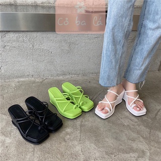 DÉP ĐẾ XUỒNG QUAI MẢNH COBALA SHOES - DÉP NỮ THỜI TRANG - XUỒNG NỮ QUAI NGANG BÈO - D20081800 D22040300