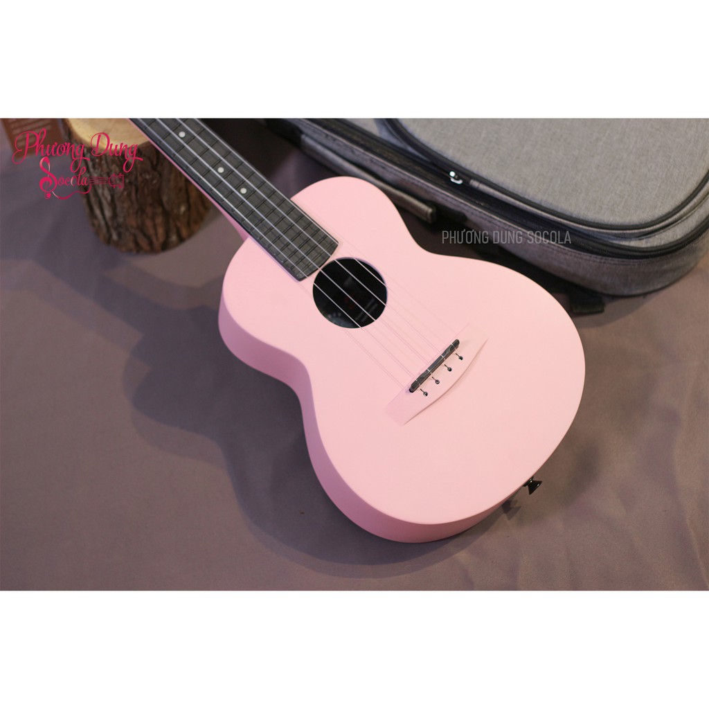 Đàn Ukulele Susanly Pink - size Concert 23inch - Gồm Full Phụ Kiện