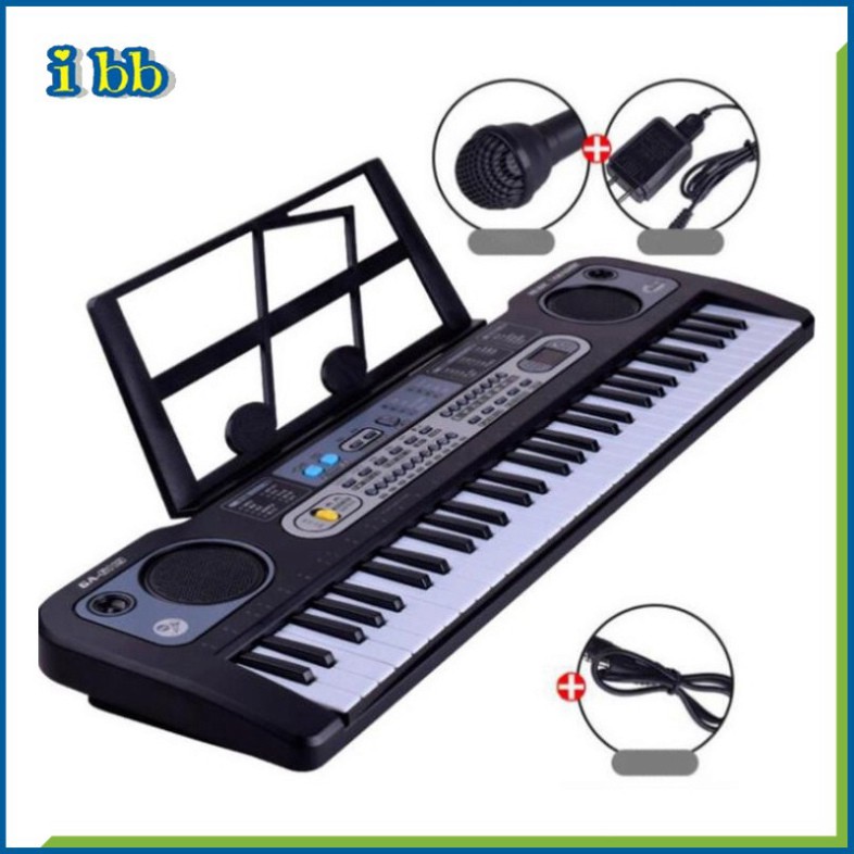 Đàn điện tử cho bé đàn piano 61 phím size vừa- size Lớn