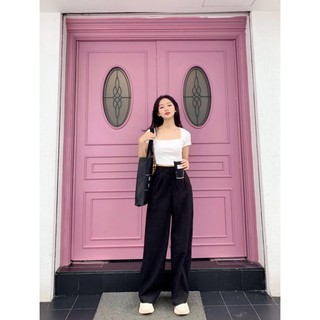 Quần ống rộng 100cm siêu sang - Suông 1m