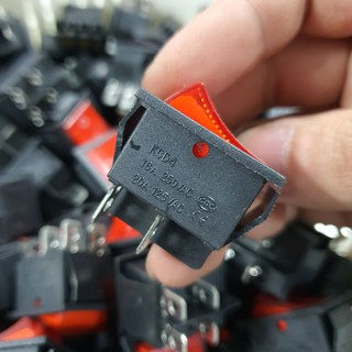 Công tắc 4 chân ON/OFF, công tắc bập bênh KCD4 -- (Giá 50 Cái)
