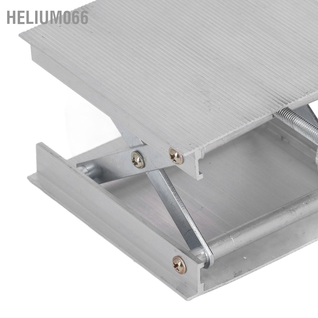 Bệ nâng cấp hợp kim nhôm Hỗ trợ phòng thí nghiệm Jack Hướng dẫn sử dụng Phòng Chân đế tự động Phụ kiện giá đỡ hạ bằng Helium066