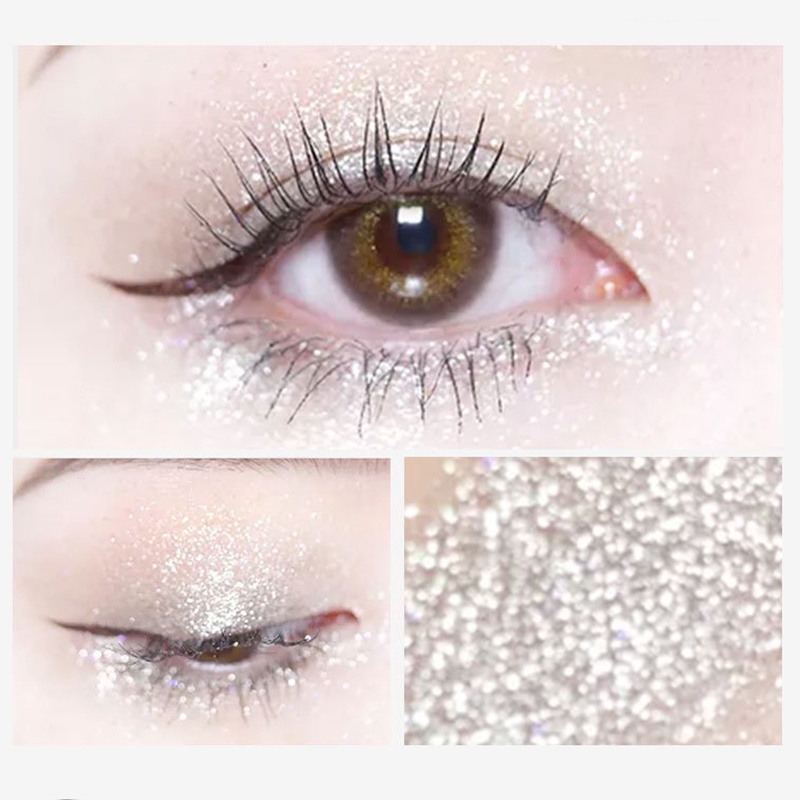 [Hàng mới về] Nhũ mắt dạng lỏng màu sắc lấp lánh kháng nước tiện dụng