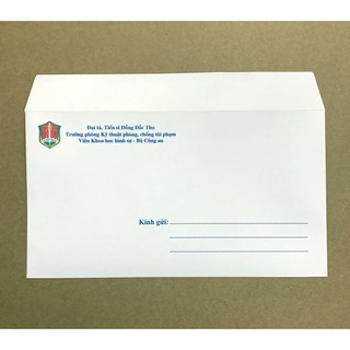 Phong Bì Cá Nhân A6 (12x22cm) và size 11x19cm in theo yêu cầu riêng