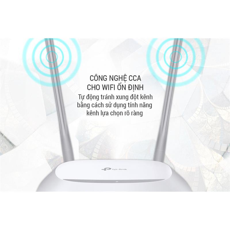 Bộ phát wifi TP-Link TL-WR840N chuẩn N tốc độ 300Mbps - Hàng chính hãng bảo hành 24 tháng