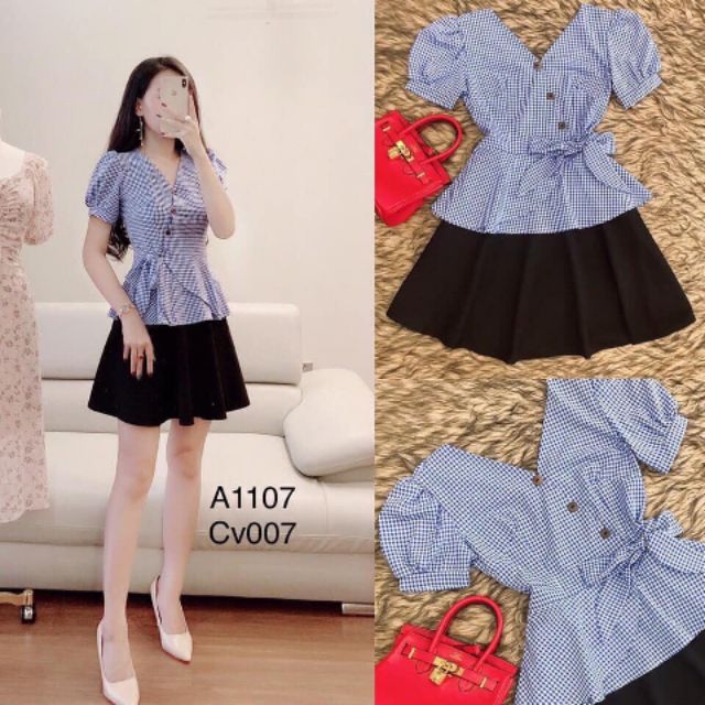 [GIÁ HỦY DIỆT] ÁO SƠ MI PELUM KẺ SIÊU HÓT