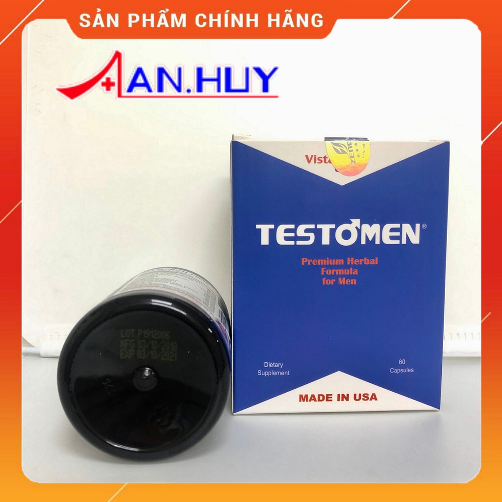 [CHÍNH HÃNG] Testomen - Bổ thận tráng dương, tăng cường sinh lý nam, chính hãng của Mỹ | Thế Giới Skin Care