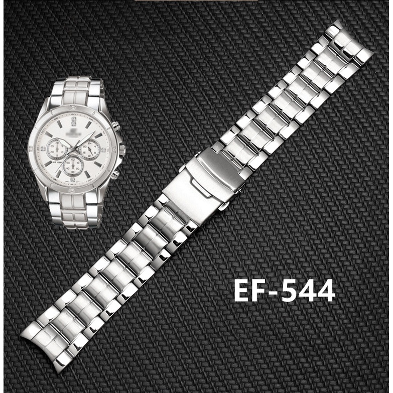 Dây Đeo Đồng Hồ Bằng Thép Không Gỉ Cho Casio Ef-500 521 527 530 533 534 535 539 544 546 554 563