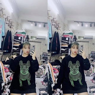 ⚡️bigsize⚡️ảnh thật⚡️áo nỉ in hình