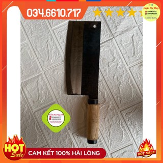 Dao chặt xương, chặt gà, chặt vịt - dao phở chuôi gỗ