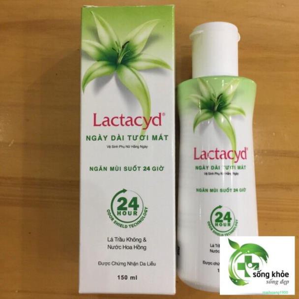 Dung Dịch Vệ Sinh Phụ Nữ Lactacyd Lá Trầu Không chai 150ml và 250 ml-Bảo vệ bạn khỏi ngứa ngáy, rát bỏng, mùi khó chịu