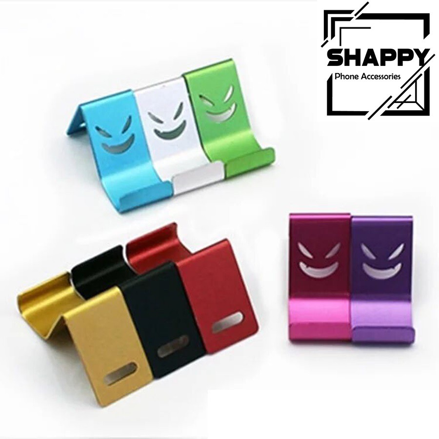 Giá Đỡ Điện Thoại Nhôm Đơn Giản - Giao Màu Ngẫu Nhiên [Shappy Shop]