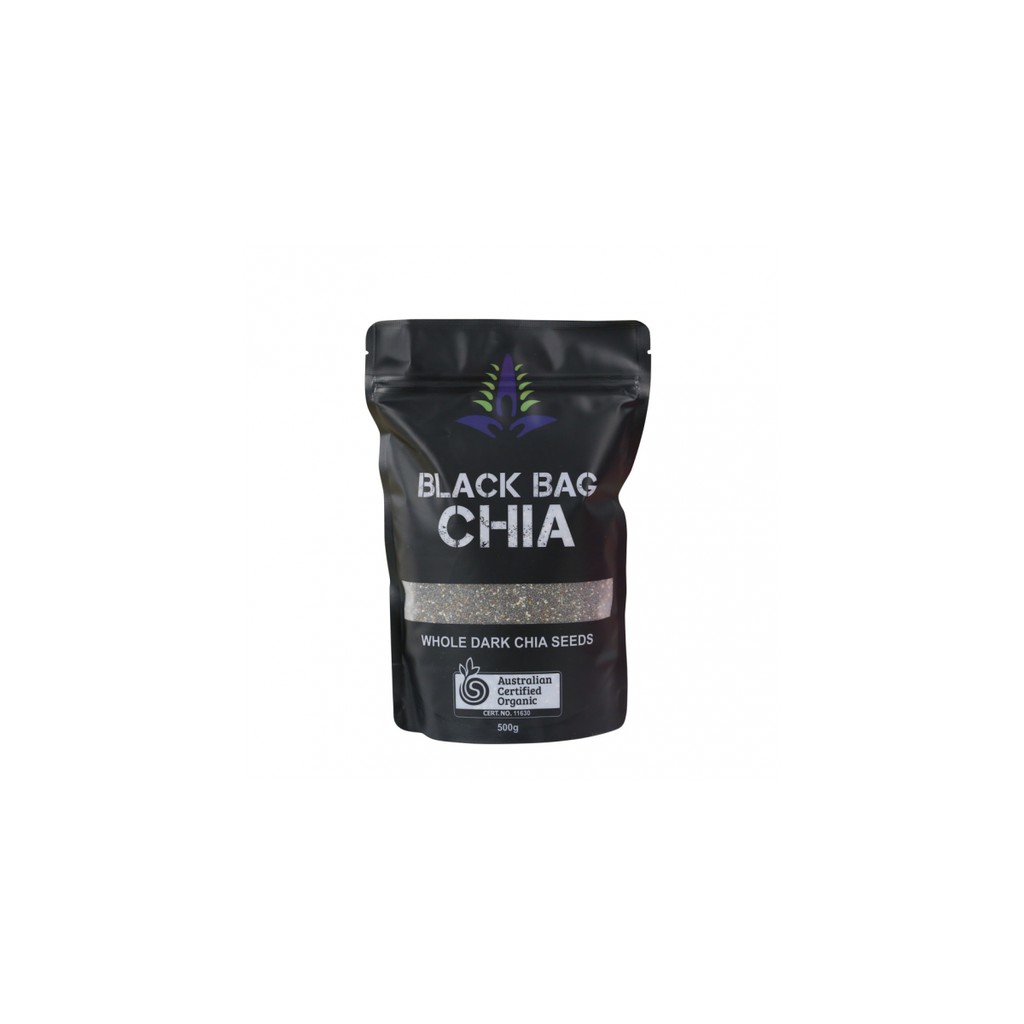 Hạt Chia Đen Úc Black Bag Chia 500g