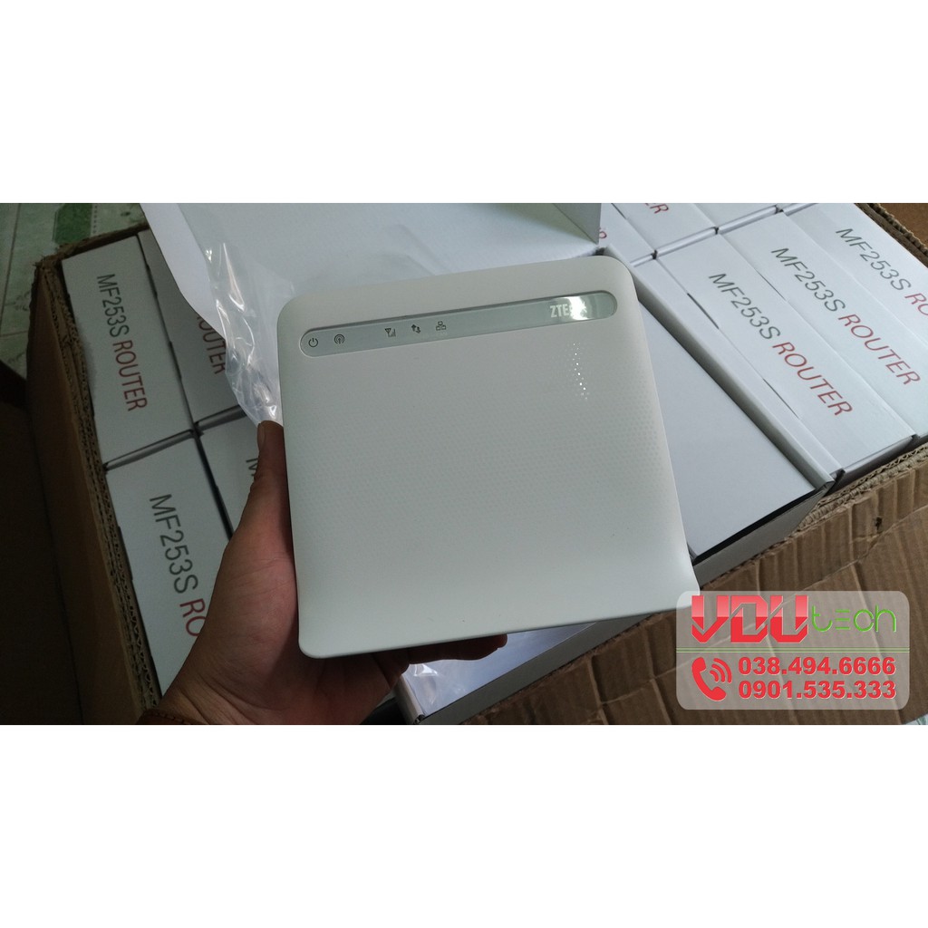 Bộ phát Wifi 4G - ZTE MF253s, 32 thiết bị truy cập, 1 cổng LAN. Dùng cho xe khách, nơi ko kéo được mạng ... ZTE MF253 | WebRaoVat - webraovat.net.vn