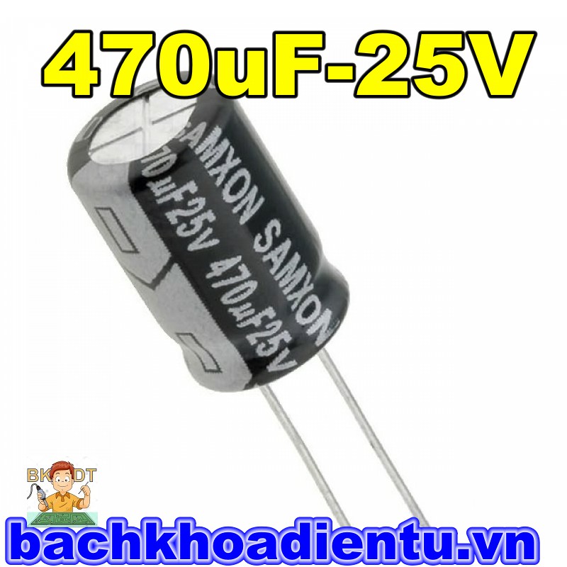 [10c] Tụ hóa 470uF 50V/35V/25V/16Vcác loai .