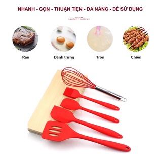 Bộ dụng cụ nhà bếp silicon