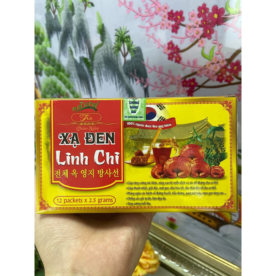 TRÀ CHÙM NGÂY XẠ ĐEN LINH CHI