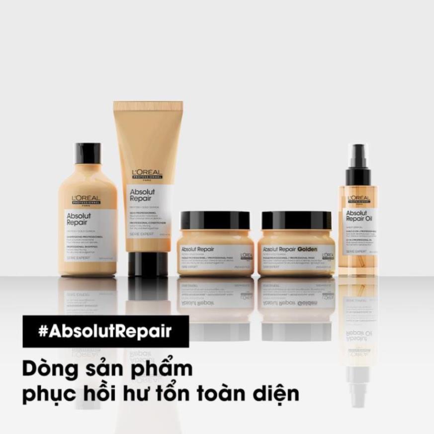 Dầu xả phục hồi hư tổn toàn diện Serie Expert Absolut Repair Gold 200ml-750ml