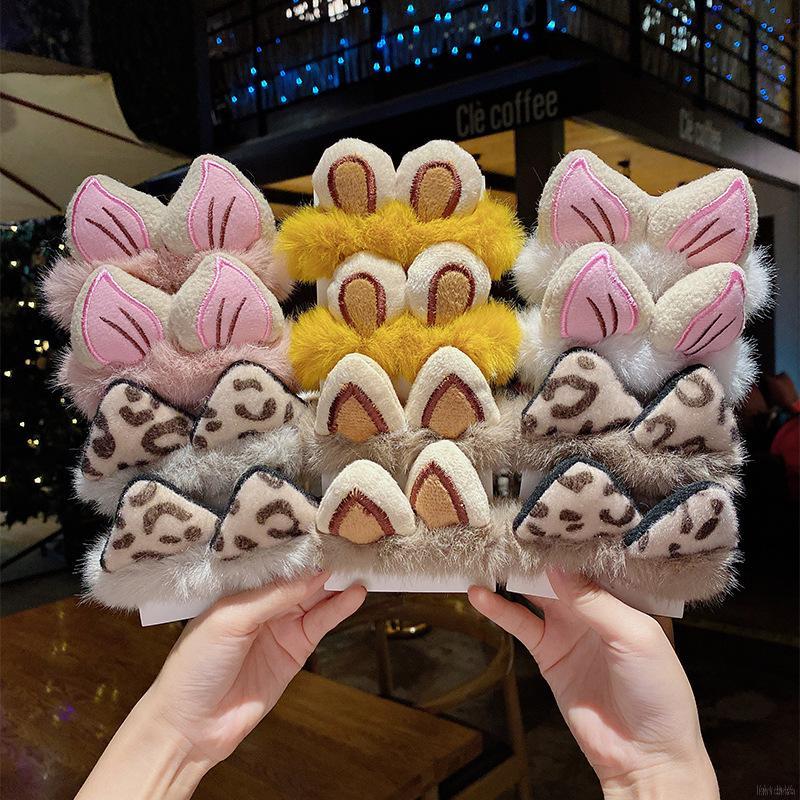 Dây Buộc Tóc Cao Su Kiểu Hàn Quốc Dễ Thương Cho Bé Gái