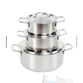 Bộ 3 Nồi Inox Dragon Chất Lượng